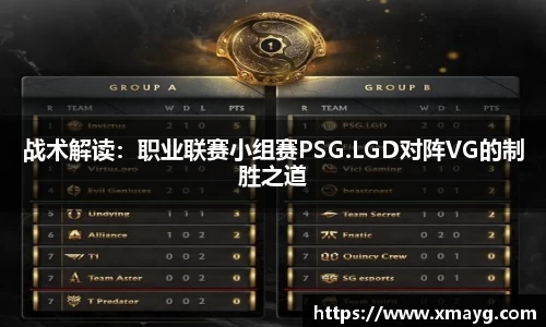 战术解读：职业联赛小组赛PSG.LGD对阵VG的制胜之道